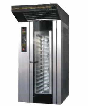1030*1450mm 16 Trays Rotary Oven Industrial Bakery Equipment