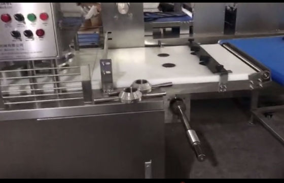 0.5KW Freezing Lacha Paratha Pressing Filming Machine With Double Line