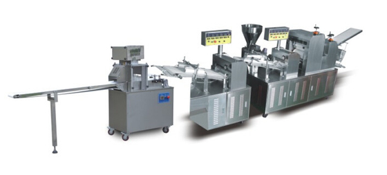 Automatische stoomgevulde broodjesmachine voor Chinese broodjes en Cha Siu Bao-productielijn