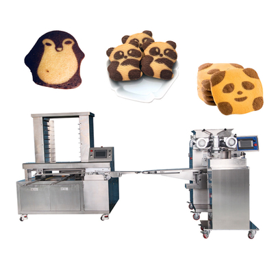 Hoog efficiënte roestvrij staal verschillende vorm cartoon koekjes productie lijn