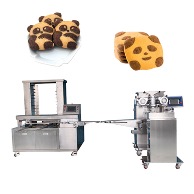 Volledig automatische 3.5kw Power Cute Cartoon Panda Cookie Production Line Machine