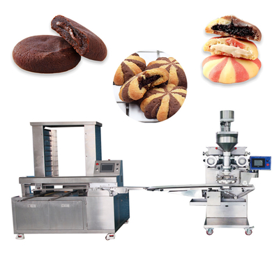 Liquid Filling Cookie Production Line Machine met chocolade gevulde gevulde