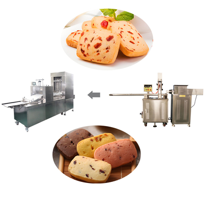 Automatische 3,5 kW Vermogen 10-30 g Gewicht Uitgang Bevroren koekjes maken machine