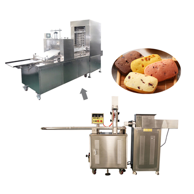 Automatische bakapparatuur Bevroren koekjes productielijn met koekje depositor