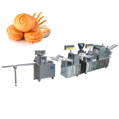 Automatische bakkerij gesneden brood productielijn met snijmachine