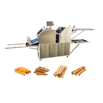 Grissini Deegstokmachine / Pretzel Broodstokvormmachine Voor Voedselplanten
