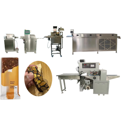 Productielijn met verpakkingsmachine