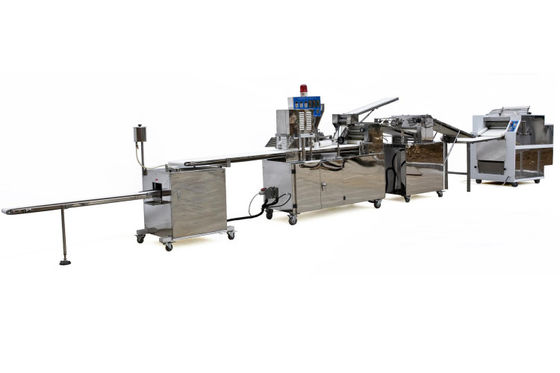 Volledig Automatisch Broodje 304 die van 220V 1Ph 1550KG Machine maken