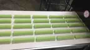 Het Broodproductielijn van de touch screenh1690mm Sandwich
