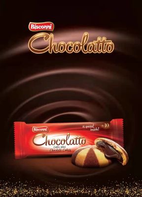 3500w de Productielijn van chocoladekoekjes met Omron-Sensor