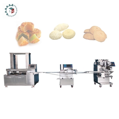 Opgepoetste 304ss die Encrusting-Machine voor Maamoul-Productielijn stempelen